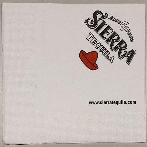 Sierra Tequila servietter, 200 stk.